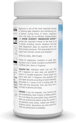 Miniatura 3 de Source Naturals Serene Science - Magnesio con sabor a bayas serenas, cuerpo pacífico, 9 onzas