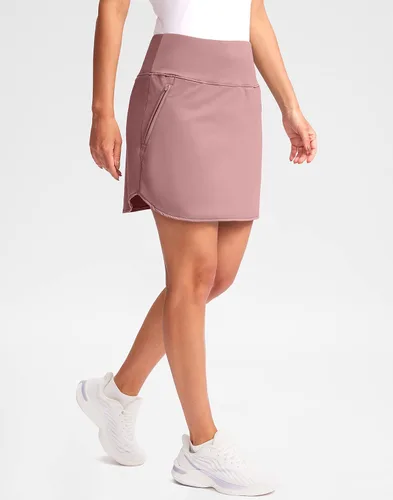 Miniatura 4 de G Gradual Falda de tenis de cintura alta, falda de golf, bolsillos con cremallera, falda pantalón atlética para mujer, para correr, entrenamiento