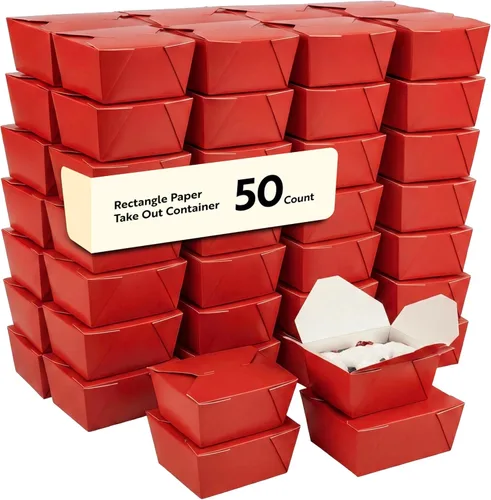 Miniatura 43 de Restaurantware Contenedor desechable para llevar, 30 oz / #1, negro