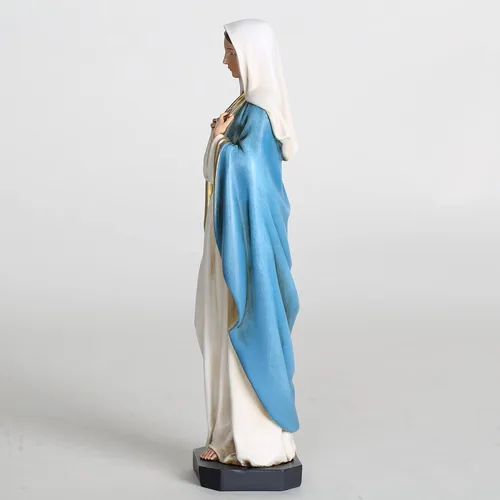 Miniatura 8 de BC Estatua Católica del Inmaculado Corazón de María, 10" de Alto Figura de la Bendita Santa Madre Virgen María para Altar, Decoración Devota