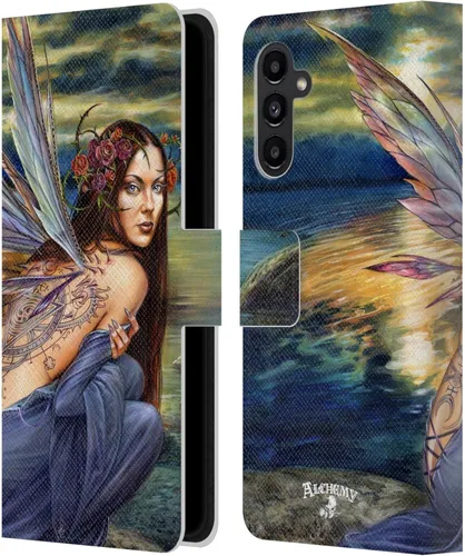 Miniatura 11 de Head Case Designs Officially Licensed Alchemy Gothic Black Romance Wing Leather Wallet Case Compatible with Samsung Galaxy A13 5G (2021)