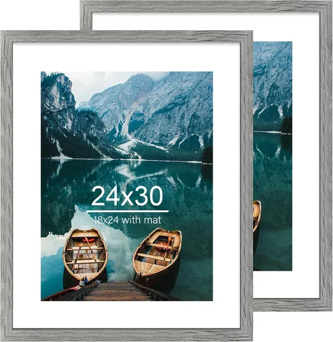 Miniatura 54 de Hongkee - Juego de 2 marcos de fotos, HK042515-MD5.5X8.5-BK(2PK)