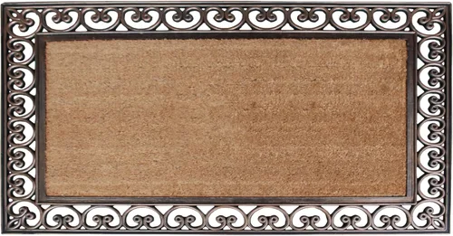 Miniatura 57 de A1HC Tapete para Puerta de Fibra de Coco Natural y Caucho, 30"x48" – Grueso, Duradero, Resistente, Anti-Desprendimiento, Resistente a