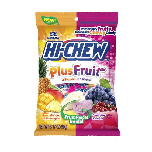 Miniatura 10 de HI-CHEW Mezcla Superfruit, 3.17 oz, 6 piezas, sin gluten, elaborada con sabores de frutas naturales y artificiales