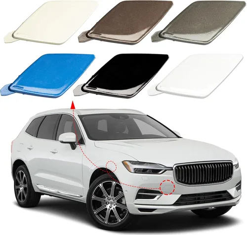 Miniatura 8 de Tapa de gancho de remolque para parachoques delantero de automóvil, para Volvo XC60 2018 2019 2020 2021 Remolque 39846406 398464065