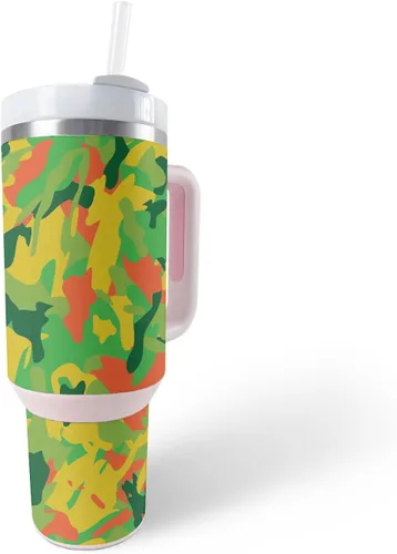 Miniatura 22 de MightySkins Skin - Vaso de vinilo compatible con Stanley The Quencher H2.0 FlowState de 40 onzas, color turquesa sólido, funda protectora, duradera