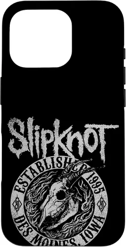Miniatura 20 de Funda negra oficial de Slipknot Goat Flames para iPhone 17