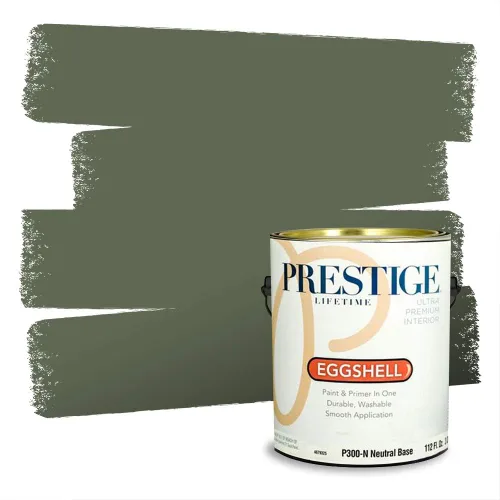 Miniatura 1838 de Prestige Paints - pintura de exterior y pintura de imprimación en una, E100-T-6006-10AVP