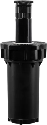 Orbit 54534 - Aspersor emergente profesional de medio patrón de 2 pulgadas, 1 unidad (paquete de 2), color negro