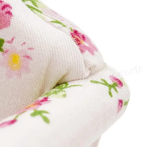 Miniatura 2 de Odoria 1/12 Silla en miniatura Sillón Accesorios para muebles de casa de muñecas, color blanco