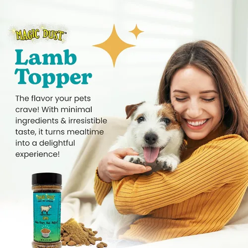 Miniatura 3 de Magic Dust - Decoración de carne seca de cordero con una sola proteína para perros y gatos, mejora el sabor y eleva la emoción de la hora