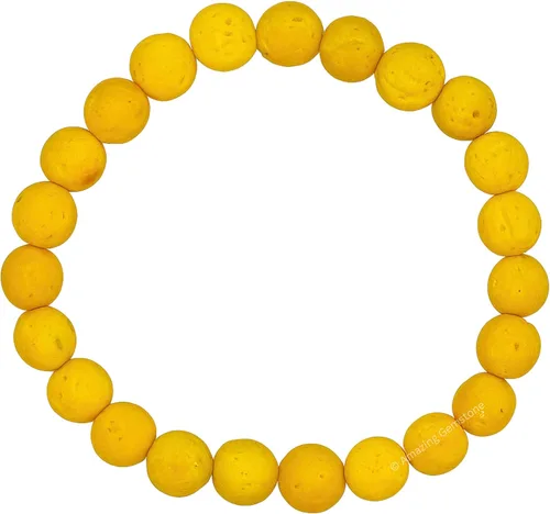 Miniatura 533 de Amazing Gemstone Pulsera de cristal para mujeres y hombres, pulsera de cristal curativo de protección, pulsera elástica con cuentas de piedras