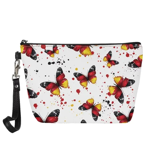Miniatura 46 de AFPANQZ Bolsas de maquillaje de viaje personalizadas para mujeres y niñas, bolsa de almacenamiento de artículos de tocador, bolso al aire libre
