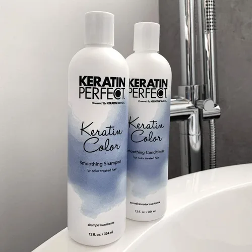 Miniatura 5 de Keratin Perfect Acondicionador alisador de color de queratina - 12oz