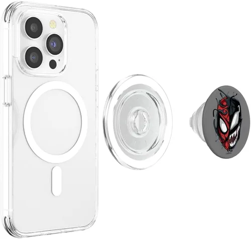 Miniatura 3 de Marvel Spider-Man Venom - PopSockets PopGrip: agarre intercambiable para teléfonos y tabletas PopSockets MagSafe PopGrip para iPhone