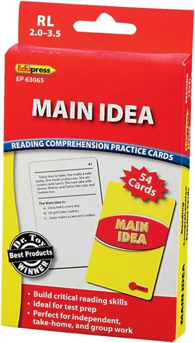 Miniatura 9 de Edupress Tarjetas de comprensión de lectura, inferencia, nivel: 5.0-6.5 (EP-3400)