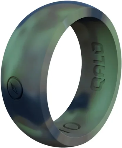 Miniatura 18 de QALO - Colección de anillos de silicona clásicos para hombre