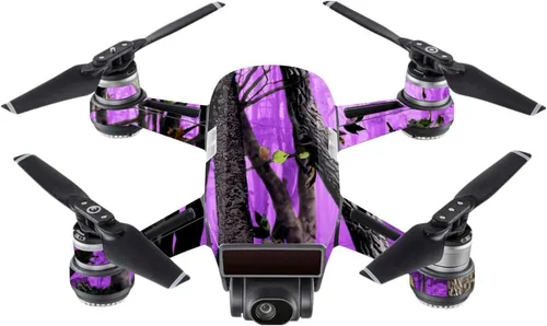 Miniatura 12 de MightySkins Skin compatible con DJI Spark Mini - Camuflaje rojo Funda protectora de vinilo duradera y única Fácil de aplicar, quitar y cambiar