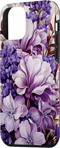 Miniatura 2 de Funda para iPhone 12 mini Lavender Floral Purple Flower
