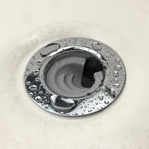 Miniatura 5 de Embudo de drenaje de bañera para la prevención de obstrucciones del cabello, paquete de 2 tamaños de desagües de bañera de 1.3 a 1.7 pulgadas (gris)