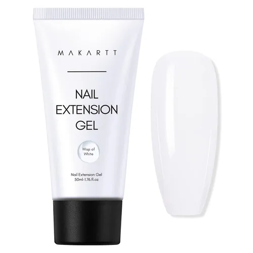 Miniatura 18 de Makartt-Gel de uñas de polietileno: constructor de 1.7 oz (50 ml) para uñas de aspecto natural, fortalecedor, moldeo 3D para arte de uñas