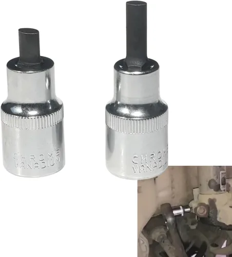 Miniatura 5 de Tuerca de puntal 0.630 in 0.709 in 0.748 in 0.827 in 0.866 in 0.945 in con 12 puntos 1/2 "Drive Suspensión Strut Spreader Socket 8pc herramienta