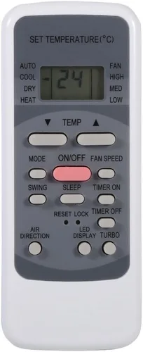 Miniatura 3 de Controlador universal del reemplazo del regulador del aire acondicionado teledirigido compatible con R51M/E