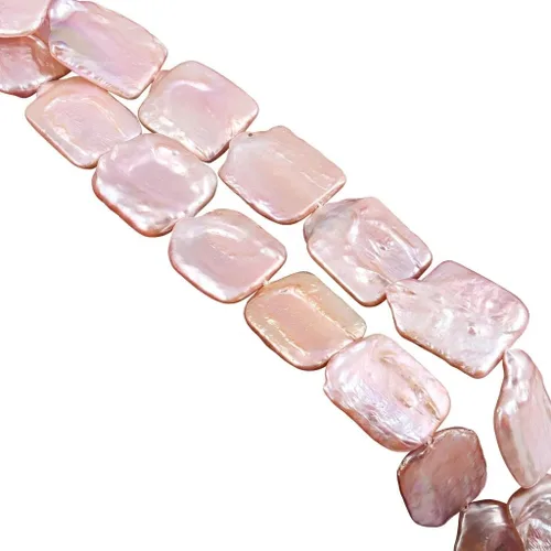 Miniatura 15 de Perlas Barrocas Naturales Irregulares Cultivadas en Agua Dulce Perla Suelta para Elaboración de Collares, Pendientes, Joyería para Mujeres DIY 36 cm