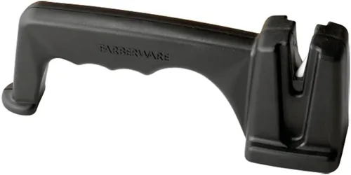 Farberware Afilador de cuchillos de mesa, negro, 7.5 pulgadas
