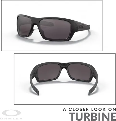 Miniatura 32 de Oakley Turbine OO9263 - Gafas de sol rectangulares para hombre, correa + paquete con kit de gafas de diseñador iWear