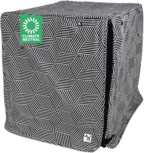 Miniatura 17 de Molly Mutt Wild Horses - Funda para jaula de perro, funda de lona 100% algodón con 2 paneles enrollables, ideal para jaula de perro o gato, Caballos