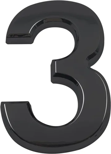 Miniatura 6 de Cobata Números autoadhesivos de dirección de casa/calle de 3.9 pulgadas - Números autoadhesivos para buzón/puerta - Caracteres de la A a la Z