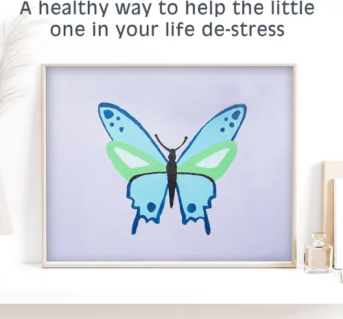 Miniatura 7 de Pink Picasso Kits de pintura por números para niños de 8 a 12 años Kit de manualidades para niños principiantes de bricolaje, pintura acrílica