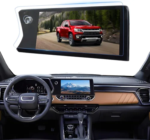 Accesorios Chevy Colorado de 11.3 pulgadas para Chevrolet Colorado Z71/ZR2 y GMC Canyon AT4/Denali/AT4X/Elevation Protector de pantalla de