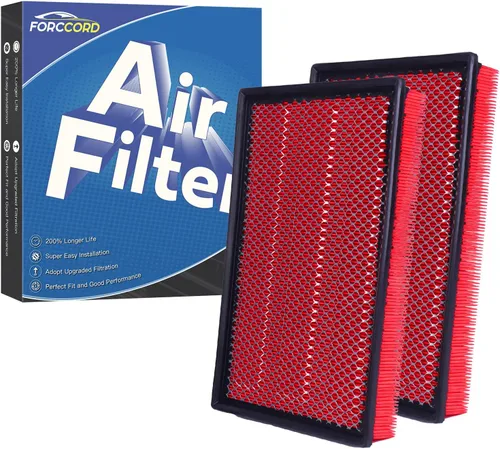 Miniatura 20 de Filtro de aire de motor CA12404 se adapta a 19-26 Chevrolet Silverado 1500/GMC Sierra 1500 21 22 23 24 25 26 Tahoe/Suburban/GMC Yukon Filtro de aire