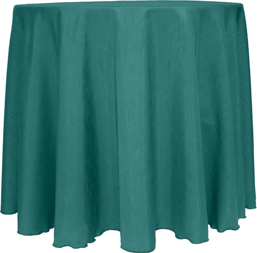 Miniatura 61 de Mantel reversible de satén Shantung de Ultimate Textile Majestic 96" redondo, Satin, Paquete de 2