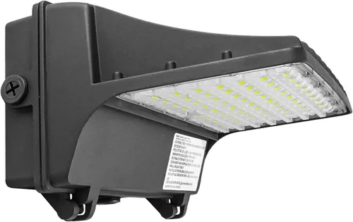 Miniatura 11 de OSTEK Paquete de luz LED de pared de 40 W, giratorio, ajustable, 5000 K, 5500 lm, paquete de pared de área al aire libre, lámpara LED para luz