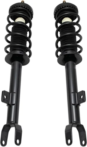 Miniatura 256 de TRQ Conjunto de Amortiguador y Resorte Delantero Cargado con Resorte Helicoidal Pre-ensamblado Compatible con Jeep Cherokee Limited AWD 14-22 Sin
