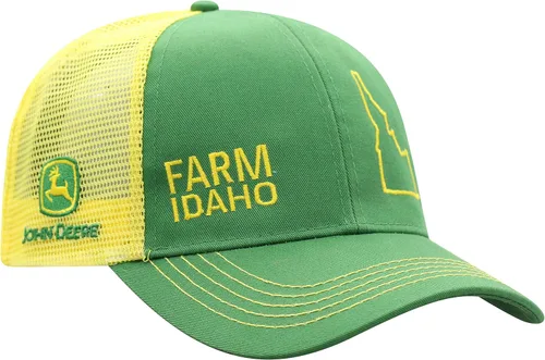 Miniatura 85 de John Deere Gorra de béisbol con logotipo y malla trasera con contraste, para hombre