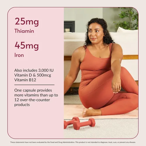 Miniatura 5 de Bariatric Advantage Ultra Solo con hierro - Multivitamínico diario una vez al día - para pacientes bariátricos - con tiamina, vitamina A y más - Sin