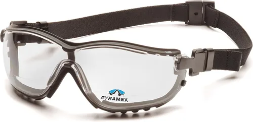 Miniatura 6 de Pyramex Safety V2G - Lentes bifocales para lectores, correa negra/sienes, lente antivaho transparente +1.5
