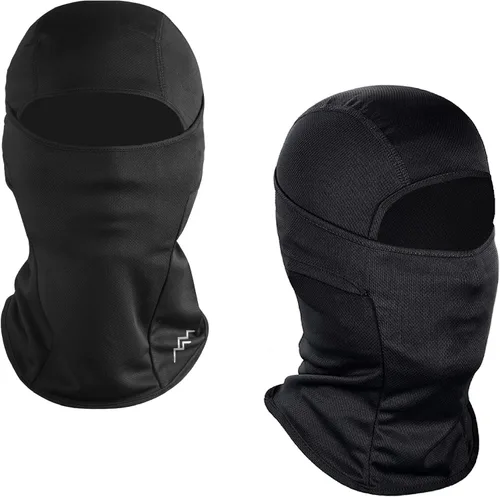 TRAILSIDE SUPPLY CO Pasamontañas cortavientos máscara de esquí para hombres mujeres capucha para el sol táctica ligera motocicleta ciclismo carrera