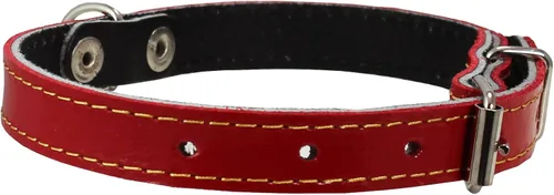 Miniatura 4 de Collar de perro de cuero genuino de 9.5 a 13 pulgadas, tamaño del cuello, 1/2 pulgada de ancho Yorkshire Terrier, cachorros