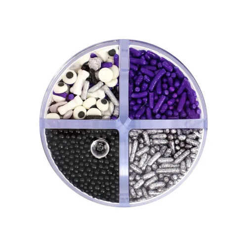 Miniatura 2 de Mystic Sprinkles Surtidos de espolvorear de 4 celdas (comedor de personas moradas, chiquita)