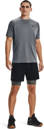 Miniatura 5 de Under Armour HeatGear - Pantalones cortos largos para hombre