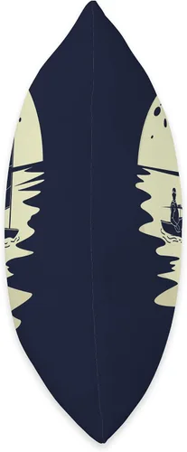 Miniatura 2 de Sailing evening Yachting Sailboat Sailing Sailboat Sailor Throw Pillow