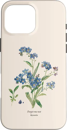 Miniatura 19 de Forget Me Not Flower - Carcasa para iPhone 17, diseño de flores silvestres
