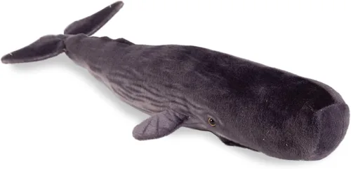 Real Planet Peluche de ballena, regalo realista para niños de todas las edades, peluche grande de ballena esperma del océano, regalos de cumpleaños