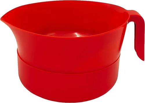 Colador de grasa con asa y recipiente, cuenco con tapa, juego de 3 cepas | Cepas de carne molida, tocino y pasta | Gadget de cocina seguro sin BPA |