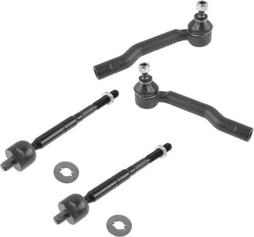 Miniatura 58 de TRQ Juego de barras de acoplamiento delanteras interiores y exteriores de 4 piezas compatible con Jeep Cherokee 1991-2001 y Comanche 91-92